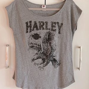 🧡 Harley-Davidson Rhinestone Short Sleeve Tee 🧡